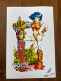 Monster Hunter Molly 4x6 inch Print