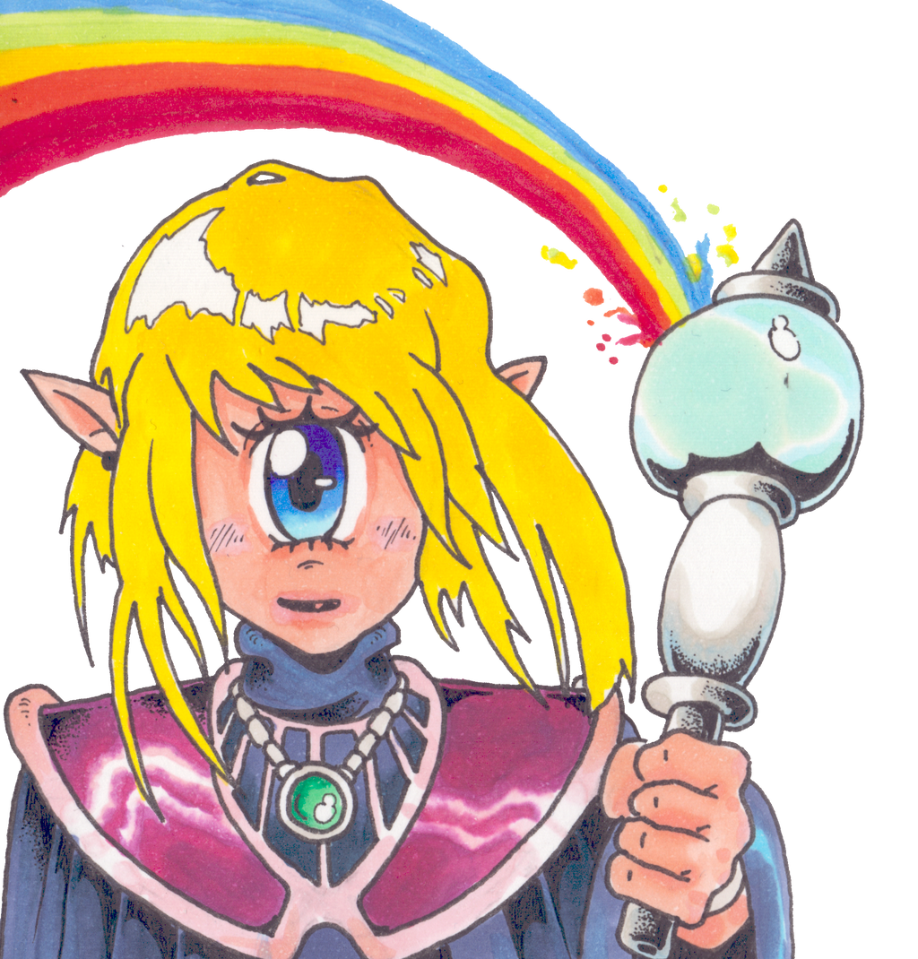 Cyclops Girl Sticker