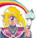 Cyclops Girl Sticker