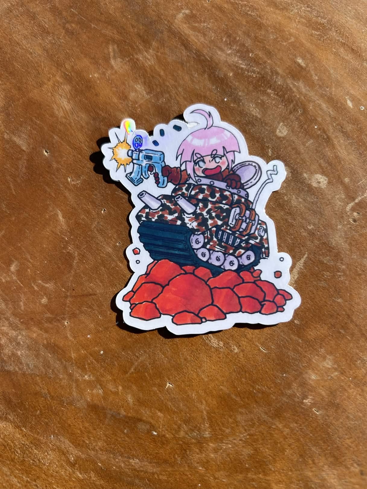 Tank Girl Pnk Sticker
