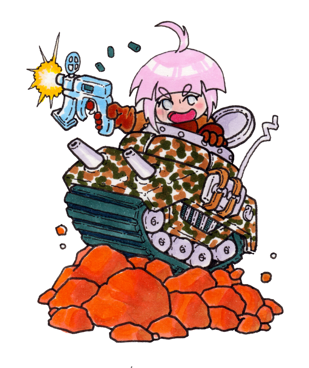 Tank Girl Pnk Sticker